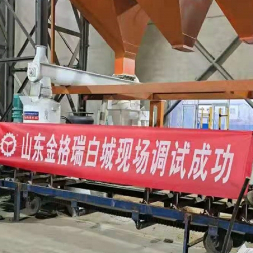 白城锯末颗粒机调试成功